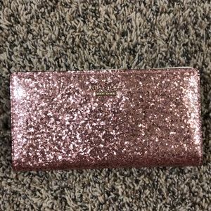Kate Spade Rose Gold Shimmer Wallet